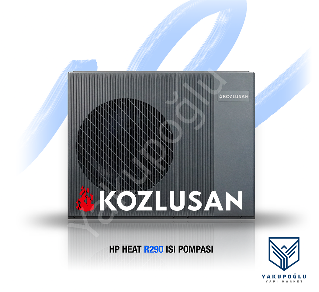 KOZLUSAN HP HEAT 10 KW R290 MONOBLOK ISI POMPASI - Monofaze (220)