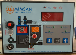 MİMSAN KAZAN KUMANDA PANELİ STOKERLİ OTOMATİK