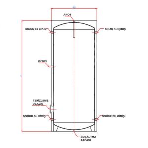 BUFFER TANK 100 LT KUZEYMAK