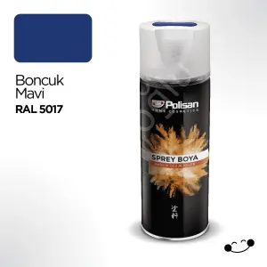 Polisan Akrilik Boncuk Mavi Sprey Boya 400 ml - RAL 5017