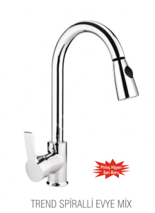 Yıldız Armatür Trend Spiralli Evye Mix